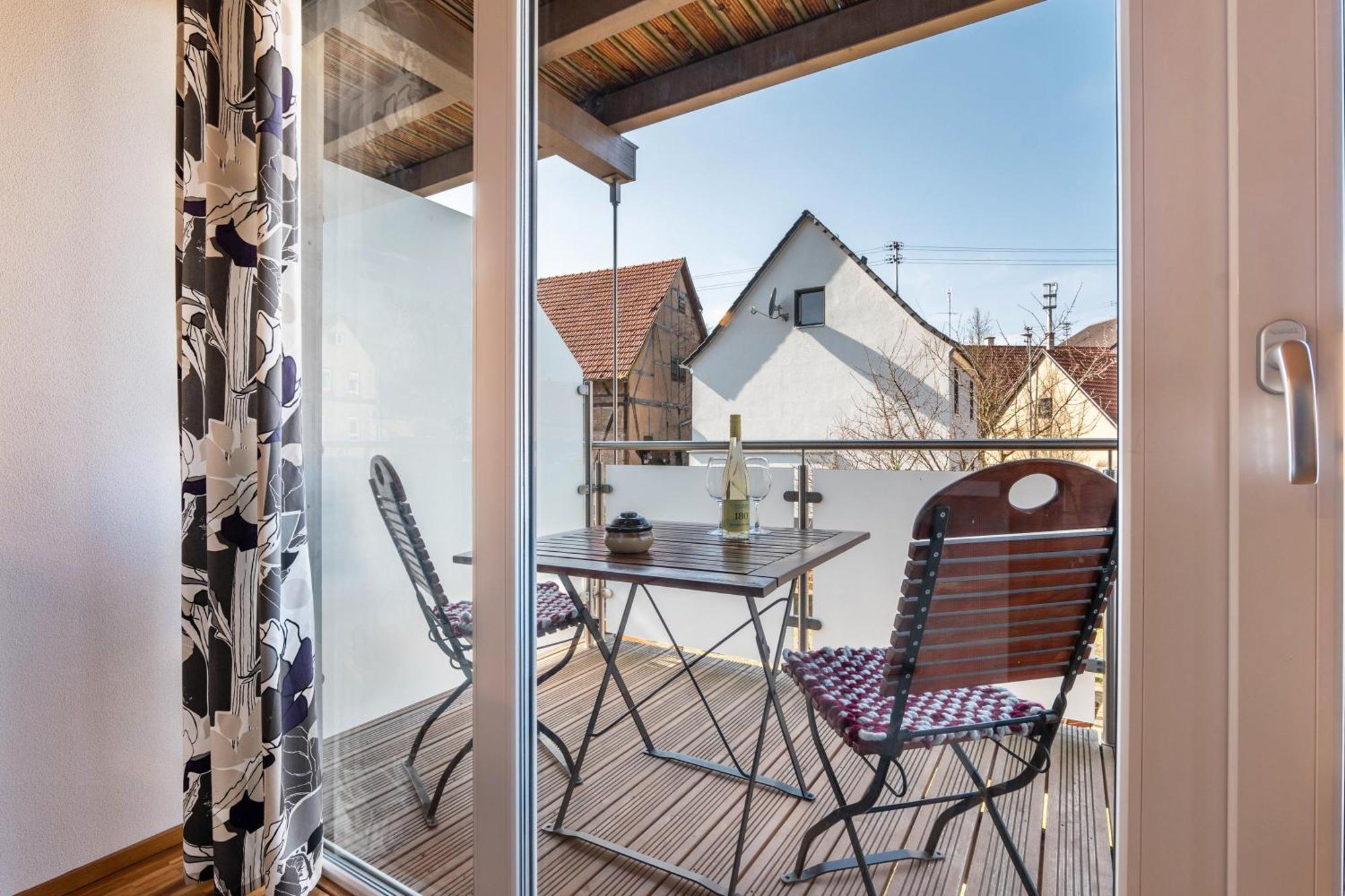 Апартаменти Winzercafe Neipperg Brackenheim Екстер'єр фото